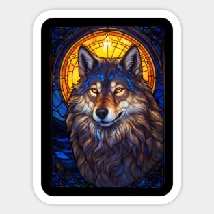 Wild Spirit Wolf Sticker